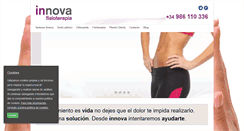 Desktop Screenshot of innovafisioterapia.com